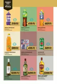 Príma akciós újság hét 42 Oldal 10: Jameson ír whiskey €8.499,00, Schweppes üdítőitalok €599,00