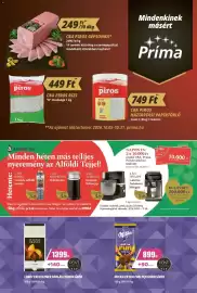 Príma akciós újság hét 42 Oldal 4: Cba piros rizs €449,00, Milka extra fun tejcsokoládé €899,00