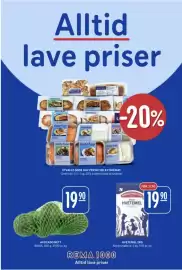 Rema 1000 kundeavis uke 42 Side 1: AVOCADO NETT €19,90, UTVALGT GODE HAV FERSK FISK & FISKEMAT