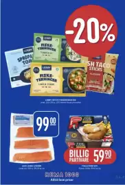 Rema 1000 kundeavis uke 42 Side 14: LAKS LENKE U/SKINN €99,00, FISH & CRISP 6PK €59,90
