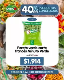 Catálogo Supermercado Único Página 2: Minuto verde - poroto verde corte francês €1.914,00