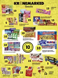Bunnpris kundeavis uke 42 Side 14: KNATTER COLA OG SKOGSBÆR €15,00, KICK LAKRIS ORIGINAL, SEASALT OG LEMON €5,00