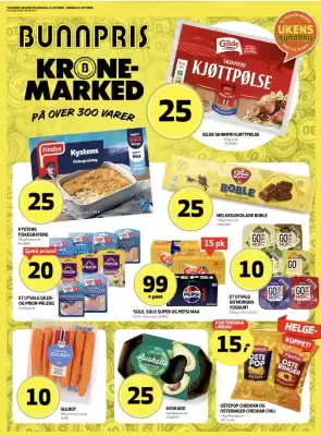 Bunnpris (gyldig til 18-10)