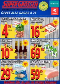 Supergrossen reklamblad vecka 42 Sida 1