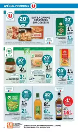 Catalogue U Express page 6: Fruits du Verger Graines Grillées €1,45, U Huile d'olive vierge extra €6,29