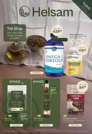 Helsam tilbudsavis Side 1: Cacao Nibs Criollo Raw €84,95, Magnesium Glycinate €179,95