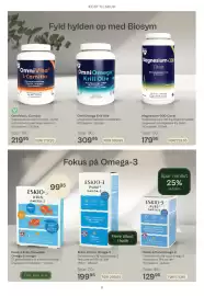 Helsam tilbudsavis Side 2: Eskio-3 Pure Omega-3 (105 kapsler) €129,95, Eskio-3 Pure Omega-3 (210 ml) €199,95