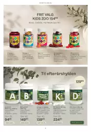 Helsam tilbudsavis Side 5: A-vitamin 1500 mcg (5000 IE) €94,95, Kids Zoo Kalk + D €154,95