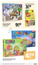 Catalogue Wibra page 11: Toi-Toys Magnetic Construction Set €4,99, Toi-Toys Craft Blocks €9,99
