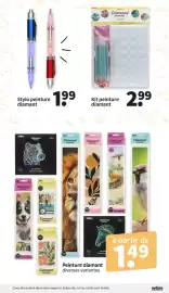 Catalogue Wibra page 12: Stylo peinture diamant €1,99, Wibra Diamond Painting €1,49