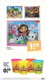 Catalogue Wibra page 14: Trefl Puzzle €1,99, Play-Doh pâte à modeler €0,99