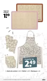 Catalogue Wibra page 2: Tapis de cuisson €1,99
