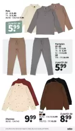 Catalogue Wibra page 22: Pantalon €5,99, KIDZ Polo €5,99