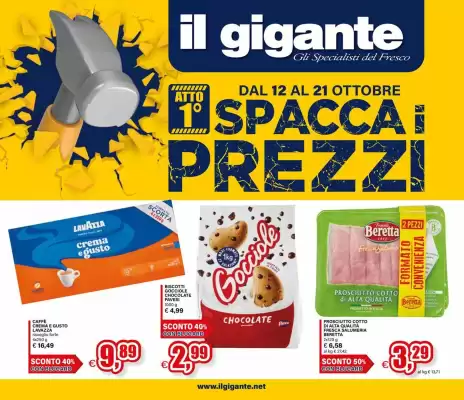 Volantino Il Gigante (valido fino al 21-10)