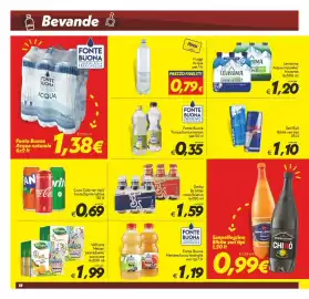 Volantino Iper Super Conveniente Pagina 18: Sanpellegrino Bibite vari tipi €0,99, Derby Bs bitter €1,59