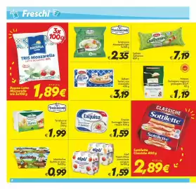 Volantino Iper Super Conveniente Pagina 8: Galbani Santa Lucia mozzarella €3,19, Terrabuona Burro €1,99