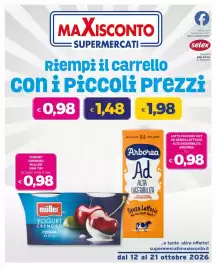 Volantino Maxisconto Pagina 1: Yogurt cremoso Müller €0,98