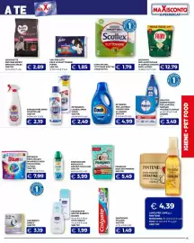Volantino Maxisconto Pagina 15: Additivo disinfettante per lavatrice Napisan €3,49, Cartaspugna tuttofare scottex €1,79