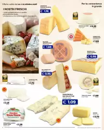 Volantino Maxisconto Pagina 6: Stracchino classico Nonno Nanni €1,29, Pecorino Brigante Pinna €1,69