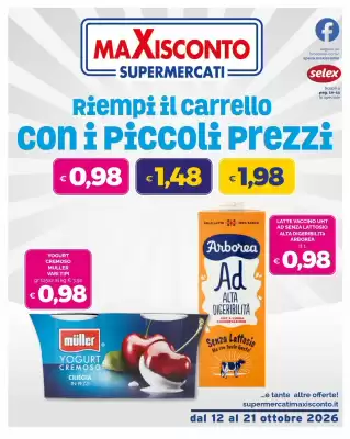 Maxisconto (valido fino al 21-10)