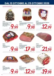 Volantino Zona Pagina 10: Filone di suino stagionato al ginepro €17,98, Pancetta tesa nazionale €12,59