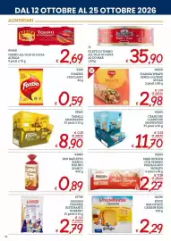 Volantino Zona Pagina 26: Filetti di tonno all’olio di oliva AS DO MAR €35,90, Cranchine classiche Granpavesi €11,70