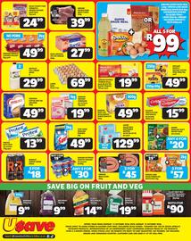 Usave catalogue week 42 Page 2: UBRAND Instant Porridge €19,99, BOKOMO WEET-BIX WHOLEGRAIN WHEAT BISCUITS €49,99