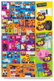Shoprite catalogue week 42 Page 5: Cinnamon Glass Bowl Set, Essentials Terry Kitchen Swab Set