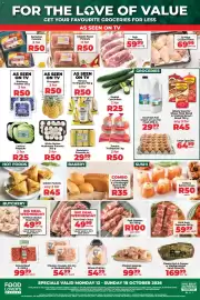 Food Lover's Market catalogue week 42 Page 1: Bananas €50,00, Blueberry punnet €50,00