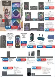 OK Furniture catalogue Page 12: JVC 2.1-Channel Soundbar with Wired Subwoofer €1.499,00