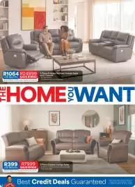 OK Furniture catalogue Page 2: Everest Recliner Lounge Suite with Console €24.999,00, Dakota Lounge Suite €7.999,00