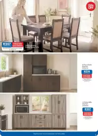 OK Furniture catalogue Page 5: R357 R6999 x36 Months SAVE R2000 Deposit R700. Total Payable: R12842 at 24,25% Int. 7-Piece