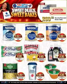 Take 'n Pay catalogue week 42 Page 10: Parmalat Fresh Cream €26,99, Rhodes Pineapple Crush in Light Syrup €26,99