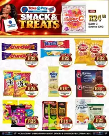 Take 'n Pay catalogue week 42 Page 13: Willards Cheese Curls Cheese €22,00, Tasty Treats Cheezy Bites €19,99