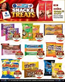 Take 'n Pay catalogue week 42 Page 14: Willards Cheas Naks Cheese €25,00, Simba Potato Chips Assorted €32,00