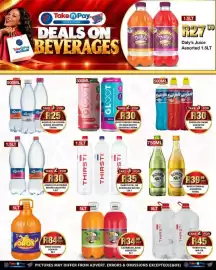 Take 'n Pay catalogue week 42 Page 17: THIRSTI STILL WATER €45,00, Caribbean Juice Assorted €34,99