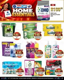 Take 'n Pay catalogue week 42 Page 21: OMO Auto Washing Powder €109,99, SUNLIGHT LIQUID/ HANDY ANDY REFILL €24,99