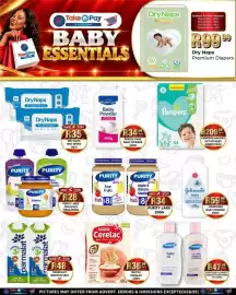 Take 'n Pay catalogue week 42 Page 24: Parmalat Growth Milk €48,00, Purity Jars/ Pouches €28,00