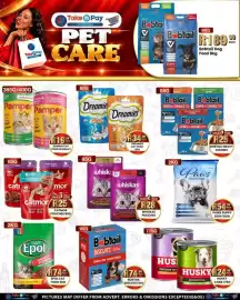 Take 'n Pay catalogue week 42 Page 28: Catmor Pouches €25,00, Bobtail Dog Food €189,99