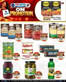 Take 'n Pay catalogue week 42 Page 7: Everyday Butter Beans €40,00, Lucky Star Chakalaka €16,99