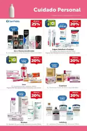 Folleto Farmacia San Pablo semana 42 Página 7: Axe o Rexona desodorantes €77,00, Colgate OrthoGard o PerioGard €312,50