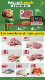 Folleto Bodega Aurrerá semana 41 Página 2: Pierna de cerdo con hueso €57,00, Costilla para asar €79,50