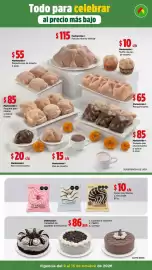 Folleto Bodega Aurrerá semana 41 Página 3: Todo para celebrar al precio más bajo $115 Marketside® Pan de muerto familiar $10
