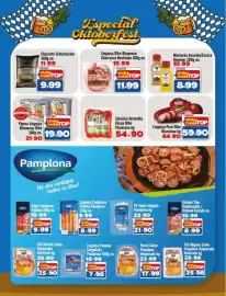 Encarte Rede Top Página 4: Linguiça Pura Olho Blumenau €59,90, Pipoca Linguica Blumenau Olho €19,90