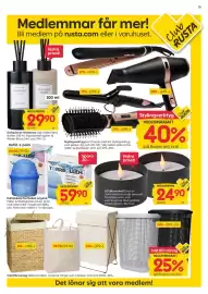 Rusta reklamblad vecka 42 Sida 15: Stylingverktyg €179,00, Led marschall €24,90