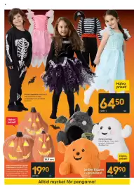 Rusta reklamblad vecka 42 Sida 4: Halloweenfigur €49,90, Dekorationsbelysning LED Halloween Pumpkin €1.990,00