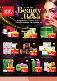 Nesto catalogue week 42 Page 3: نسته NESTO All that you need. OCTOBER Beauty Basket Bring the best of beauty in you... The