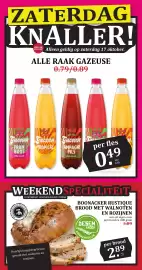 De Boerenschuur folder week 42 Pagina 19: Raak Gazeuse €0,49, Boonacker rustique brood met walnoten en rozijnen €2,89