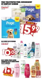 De Boerenschuur folder week 42 Pagina 23: Page toilet papier puur, kussenzacht of compleet schoon €15,99