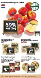 De Boerenschuur folder week 42 Pagina 4: Macaroni-spaghetti of nasi-bami groenten €1,49, Hollandse Morgana appels €1,59